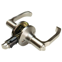 Locking Curved Leverset Creative Products Group LSL-806PV-BSN - Brushed Satin Nickel