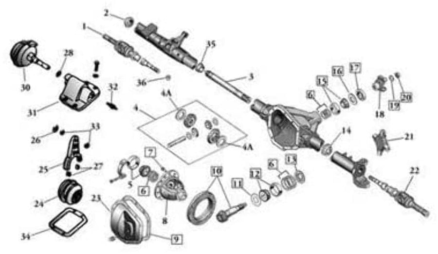 Front Axle Shaft Spicer 75589-1X
