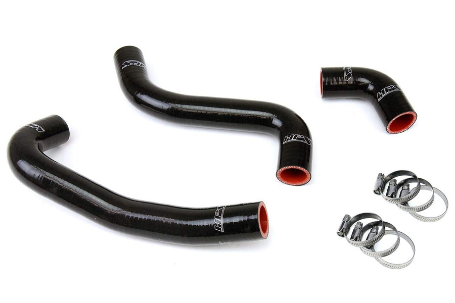 Black HPS 57-1059-BLK Silicone Radiator Coolant Hose Kit