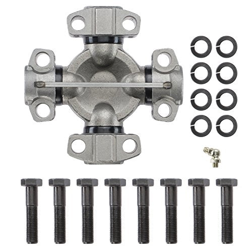 Premium MOOG 927B Greaseable Universal Joint for 927 with 8 1/2"-20 x 2-1/4" Cap Screws & 8 Lock Washers