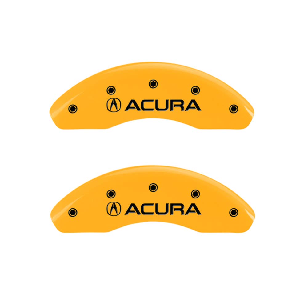 Caliper Covers MGP 39008SNSXYL, Yellow