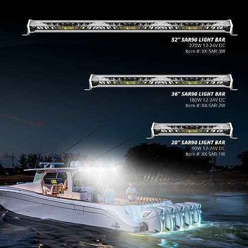 20” White SAR360 Light Bar Kit Emergency Search and Rescue Light System