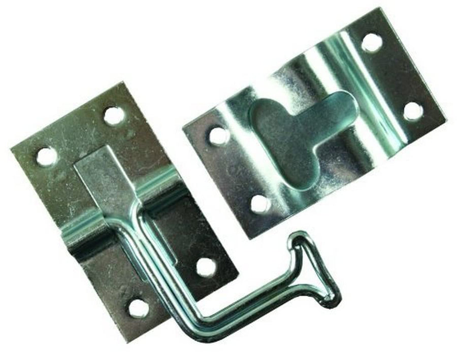 90 Degree JR Products T-Style Zinc Door Holder 11775