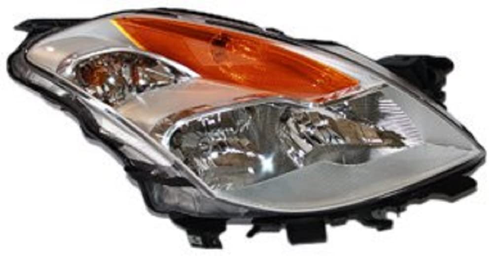 Right TYC Headlight Assembly Compatible with 2008-2009 Nissan Altima