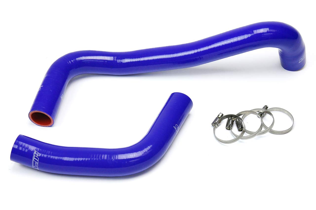 Blue HPS 57-1522-BLUE Silicone Radiator Hose Kit Coolant