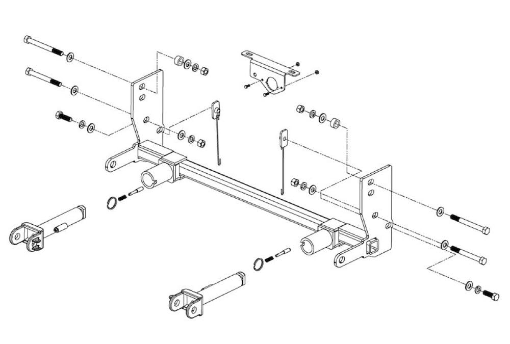 Direct-Connect Roadmaster Baseplate for Jeep Wrangler (2019-2023) 521456-5