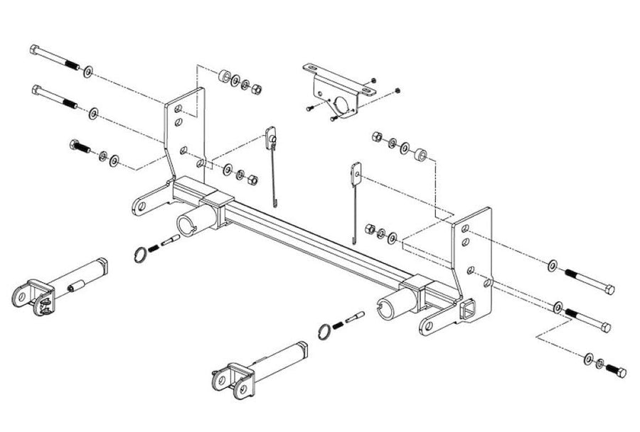 Direct-Connect Roadmaster Baseplate for Jeep Wrangler (2019-2023) 521456-5