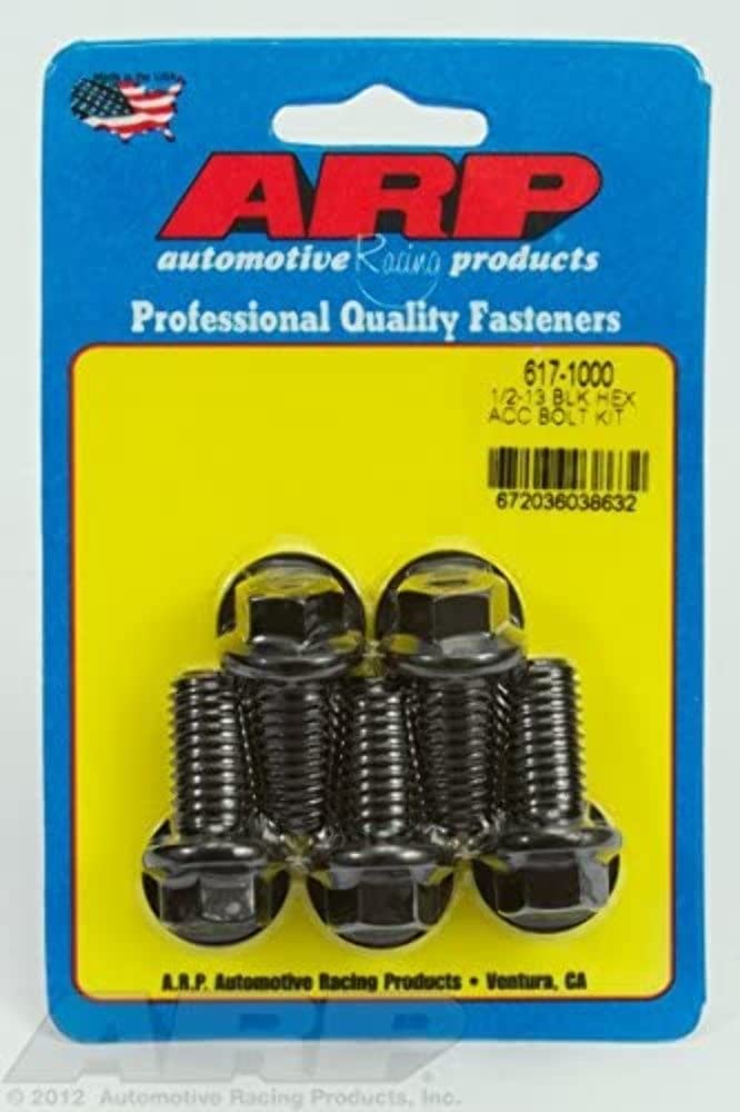 Hex ARP (617-1000) Oxide Bolt, Black