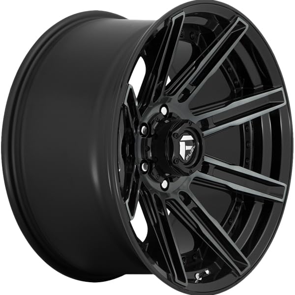 D708 ROGUE FUEL OFF-ROAD 20X9, 6X135, 5.04, 1mm GLOSS MACHINED DOUBLE DARK TINT - D70820908950