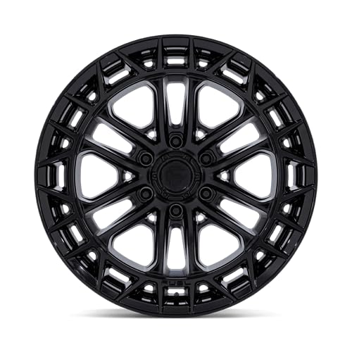 FUEL OFF-ROAD 20X9 FC874 CELSIUS 6X135, 5.04, 1mm MATTE BLACK W/ GLOSS BLACK LIP - FC874MB20906301