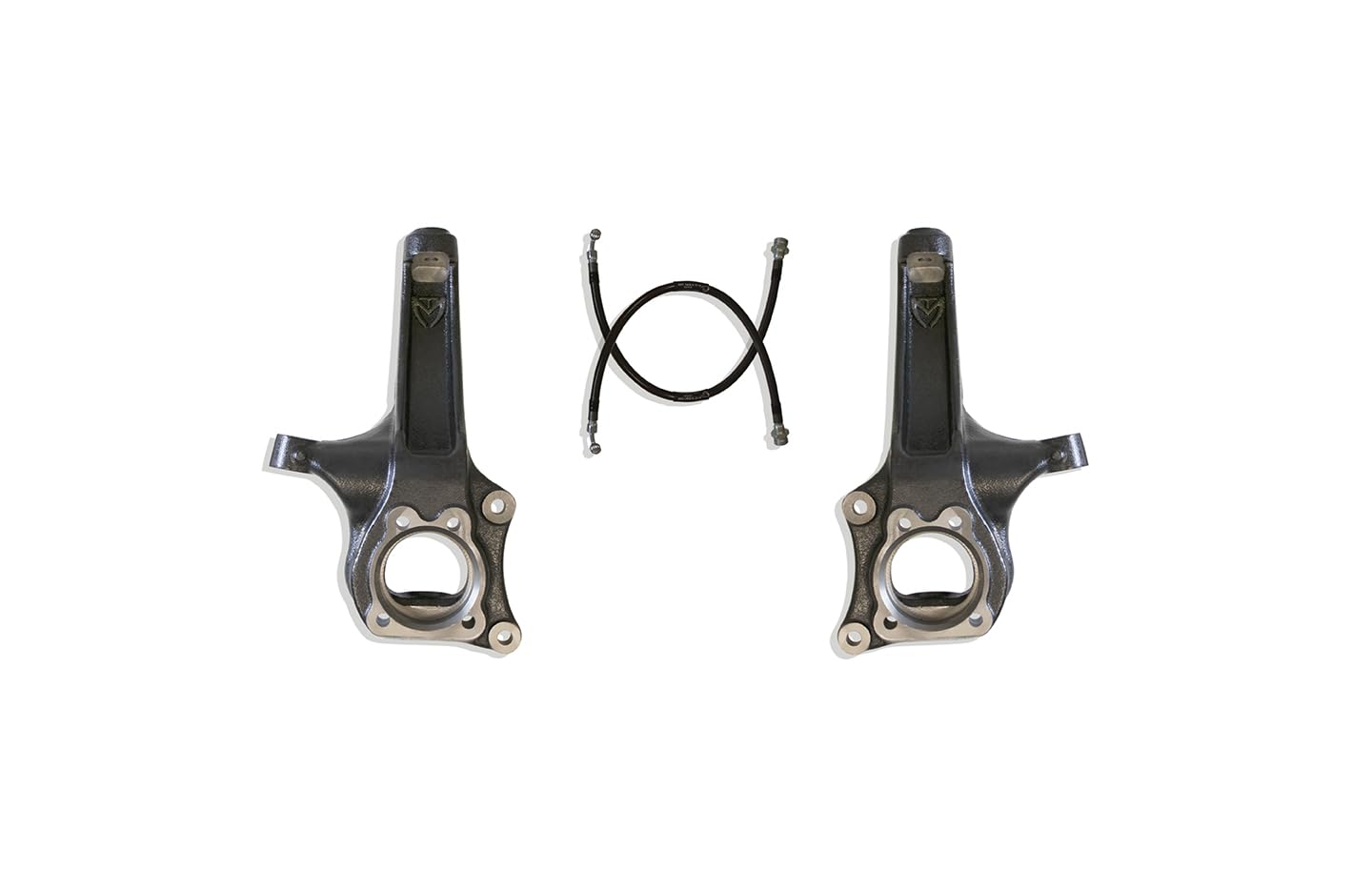 700440 MaxTrac Axle Spindle 4 in. Lift w/Extended Brake Lines Made From Ductile Iron E-Coated Incl. All Necessary Hardware Axle Spindle
