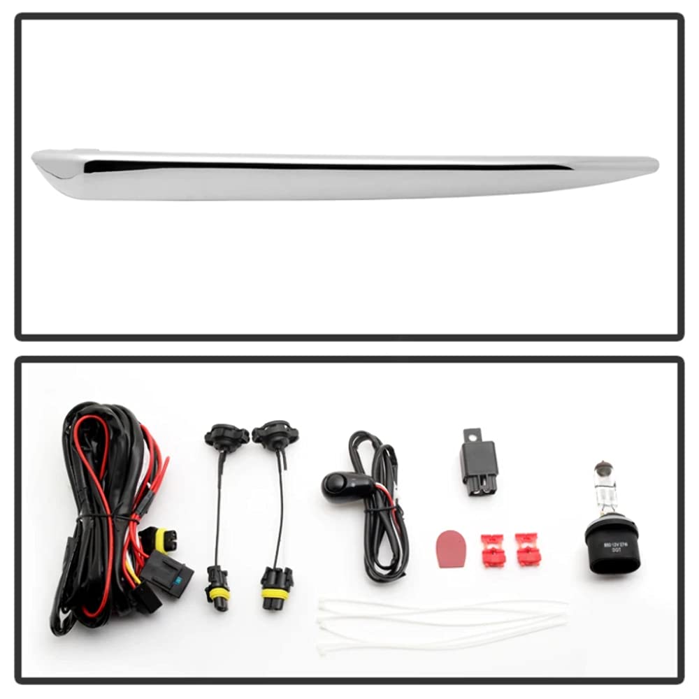 Fog Lts SPYDER W/Chrm Trm Cvr Swth Clr (9031588)