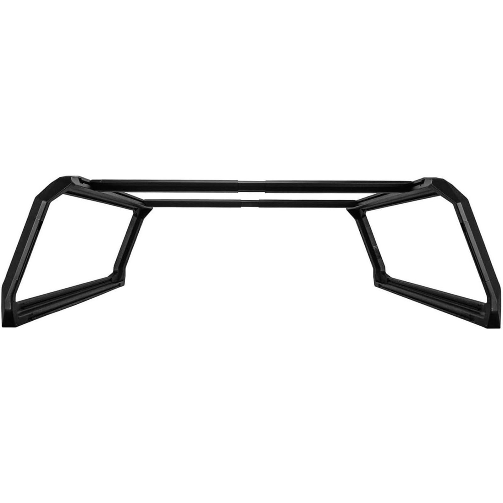 KUAT Ibex Durable Versatile Lightweight Aluminum Adjustable Truck Bed Rack - Stainless Steel Hardware Included | 1,200 LBS Static & 300 LBS Dynamic Weight Capacity, IBEXB2 - Full-Size - Short-Bed