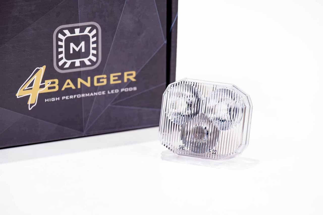 4Banger Morimoto BAF202: Lens Only (White/Wide)