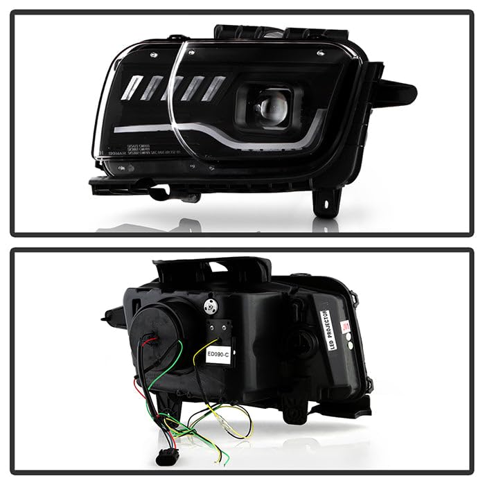Headlights Spyder Apex (PRO-YD-CCAM2010AP-SEQ-BK)