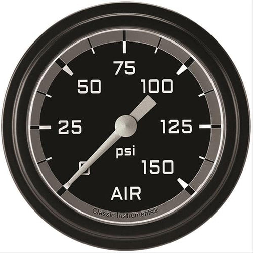 AX318GBLF Classic Instruments Gray 2-5/8" AutoCross Air Pressure Gauge