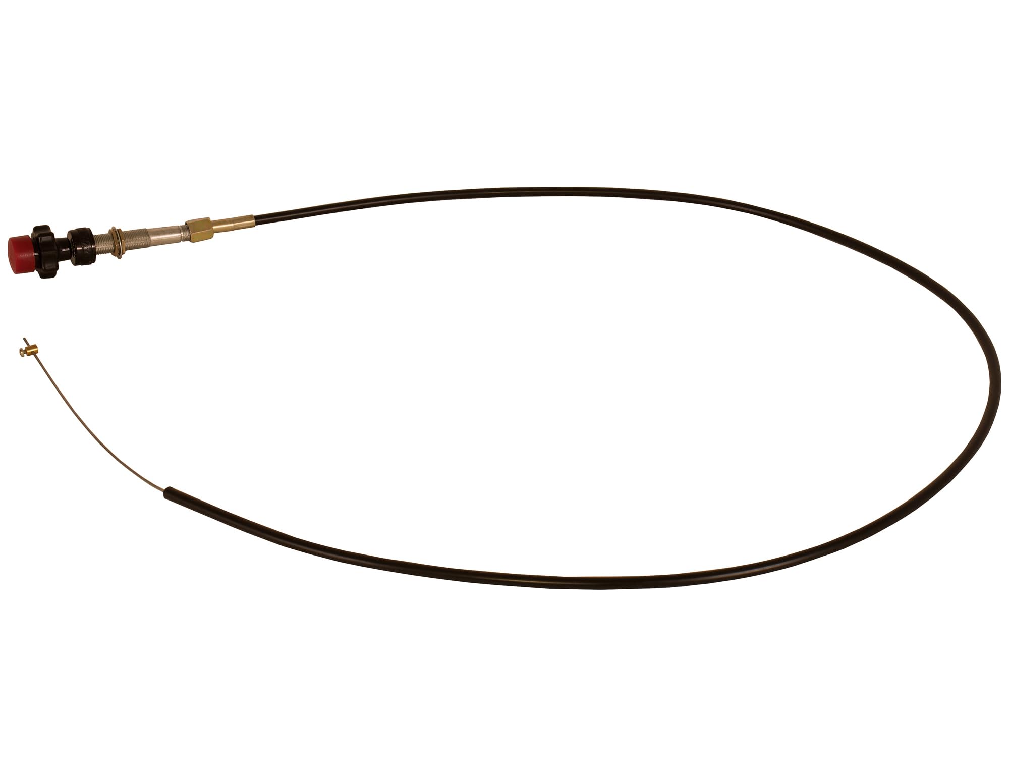 Buyers Products 30 Foot VCGTX30 Heavy Duty Adjustable Vernier Locking Cable, Detachable Cable Head, Great for PTO Applications and Dump Applications