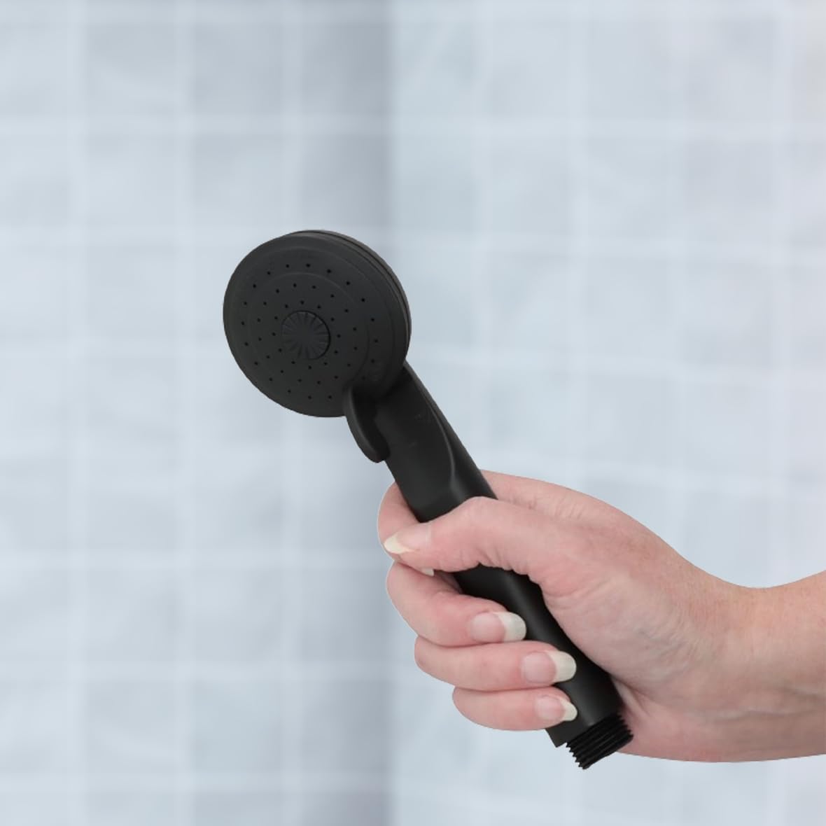 Empire Faucets Ultra CRD-U-HD60BLK 1-Function Shower Head - Black