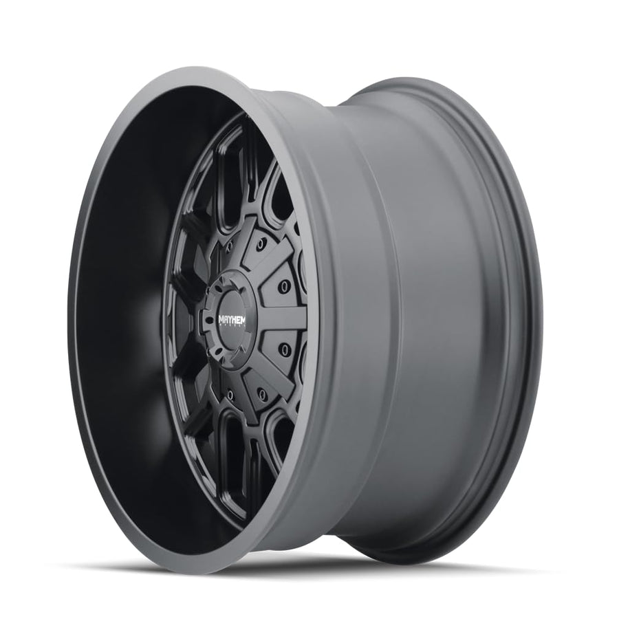 Cogent Mayhem 8107 Matte Black Wheel (20 x 10. inches /8 x 165 mm, -19 mm Offset)