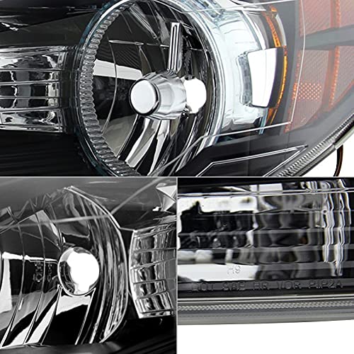 Chevy Malibu HD-JH-CMA08-AM-BK Xtune Headlight