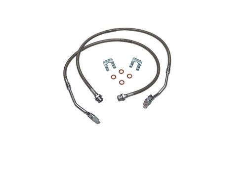 SUPERLIFT SUSPENSION RealTruck Brake Hose Kit for Suburban/Blazer/GM Pickup | Front Bullet Proof Pair of Brake Hoses | 91355 | Fits 1979-1986 GM Pickup, Blazer, and Suburban with 8-12" Lift Kit