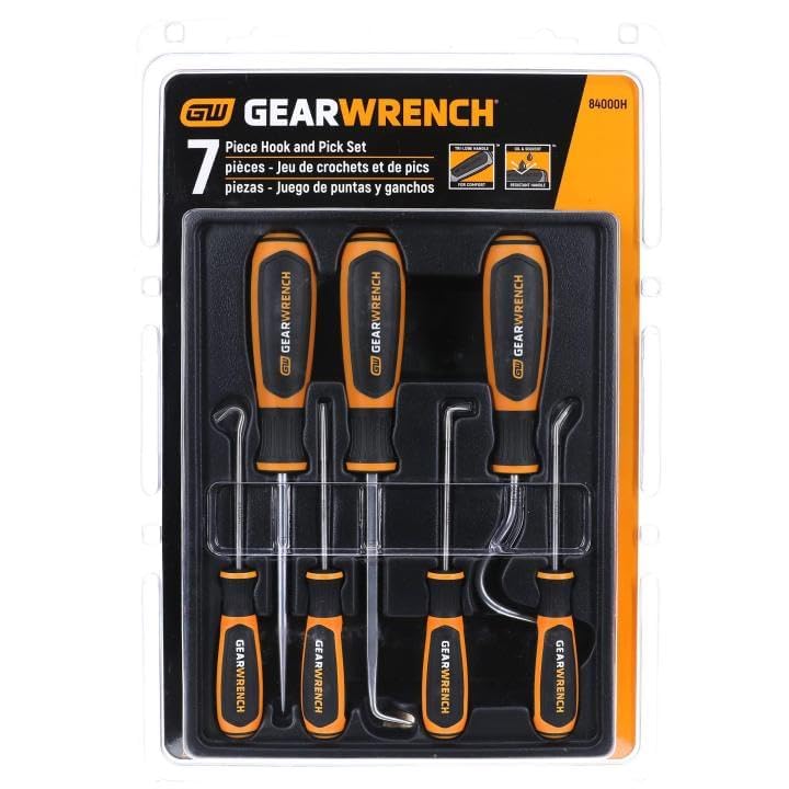 7 Piece GEARWRENCH Hook & Pick Set | 84000H