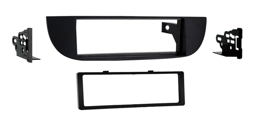 Single DIN Dash Kit Metra Electronics 99-6515B for Fiat 500 2012-Up, Black