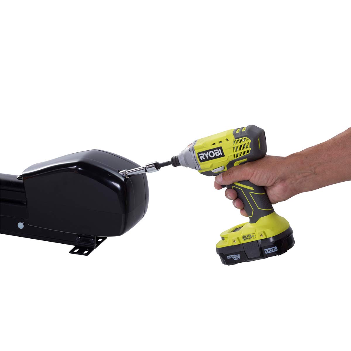 3000 Series Solera Short Black Universal RV Awning Arms & Hardware Kit with One-Touch Power Extend/Retract, One-Handed Adjustable Pitch Projection, Auto Rain Dump - 2023052355