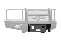 Vaquero ROAD ARMOR Front Winch Plates - Texture Black 2015-2019 Chevy 2500 3500