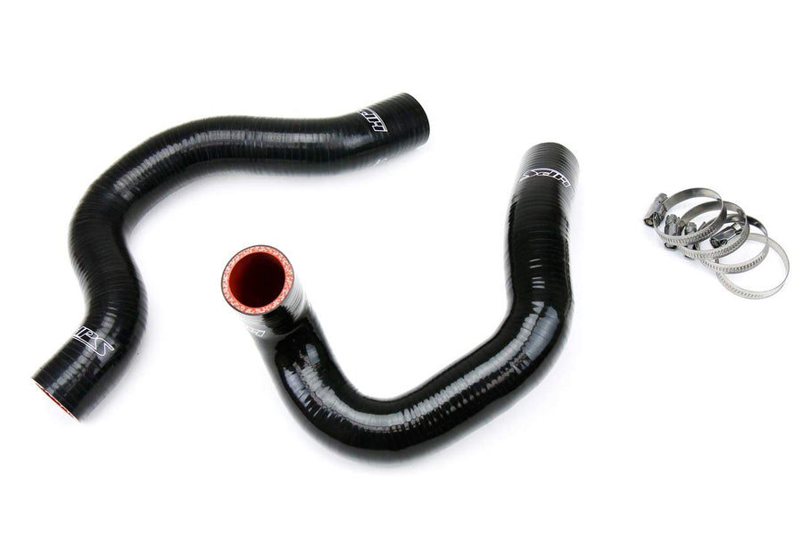 Black HPS 57-1056-BLK Silicone Radiator Coolant Hose Kit