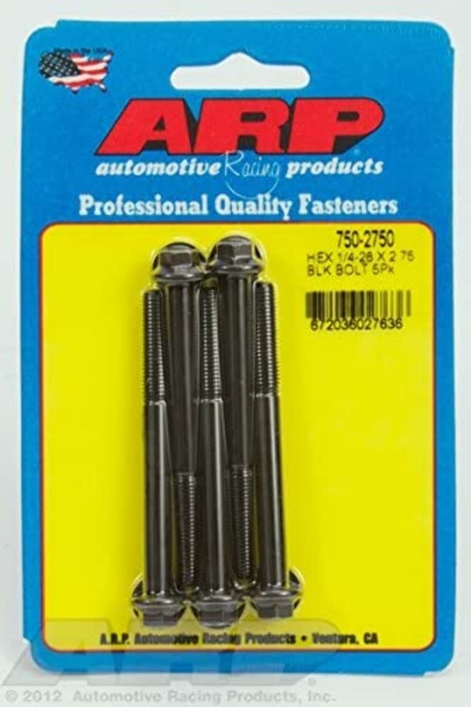 Hex ARP (750-2750) Oxide Bolt, Black