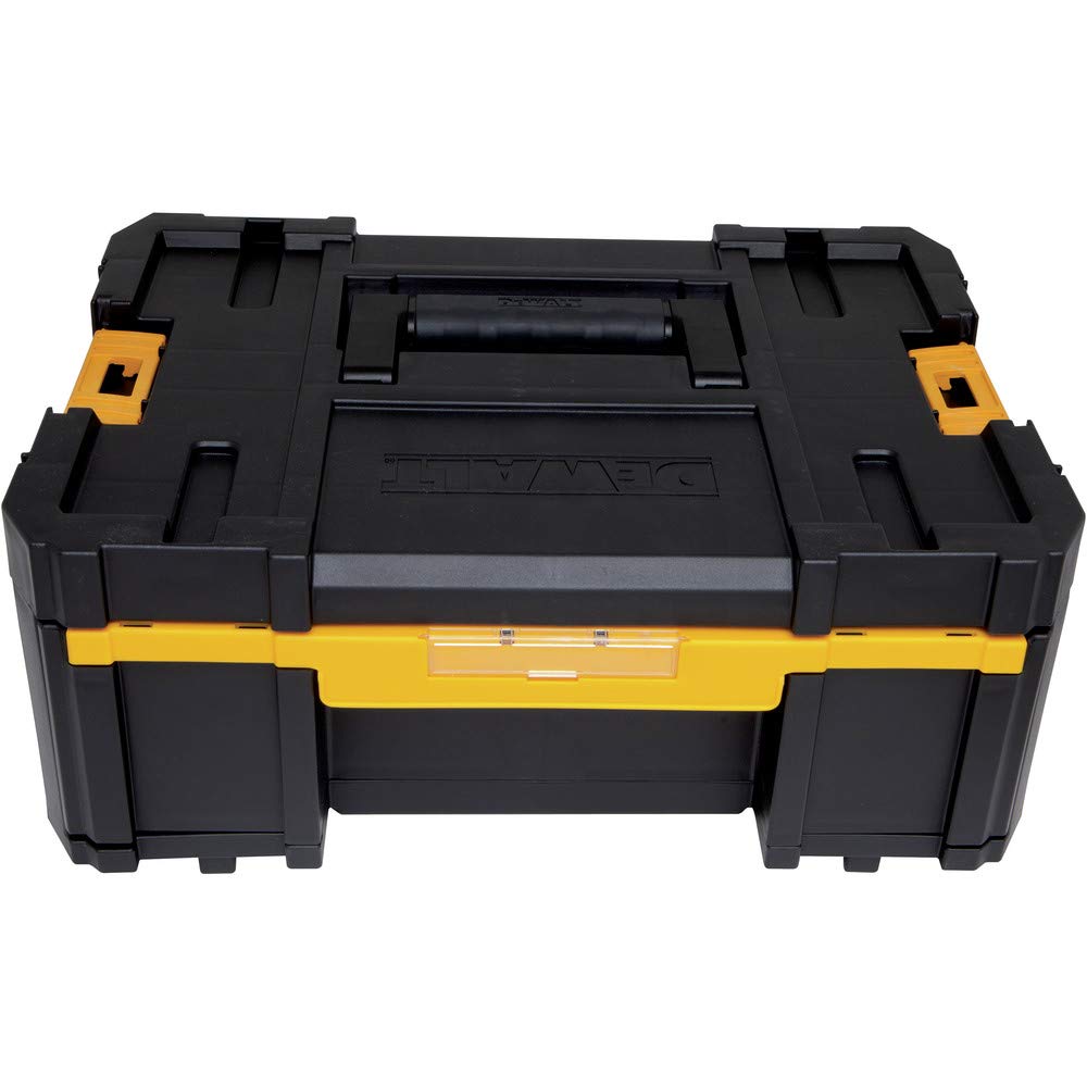 DEWALT TSTAK III Tool Organizer, Single Deep Drawer, Heavy Duty Latches, Removable Compartments for Small Tools and Accessories (DWST17803)