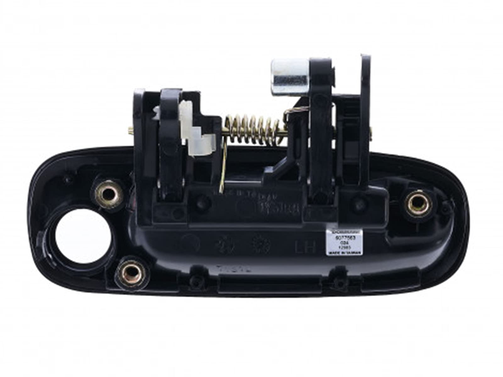 Black Depo 312-50012-122 Front Driver Side Replacement Exterior Door Handle