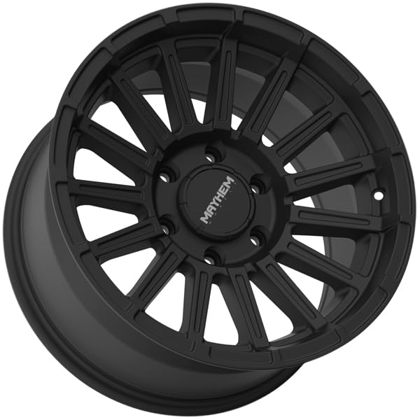 GRANITE mayhem 8309 SATIN BLACK 17X9 6-139.7 0MM 106.1MM