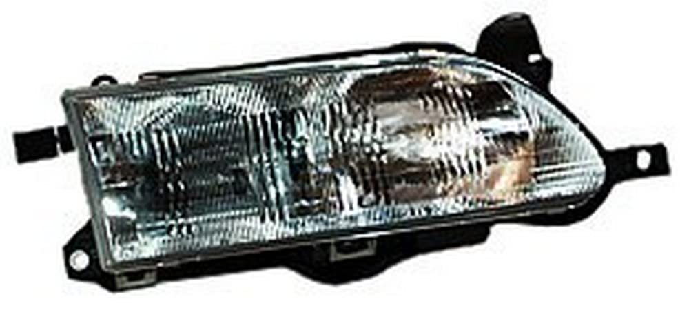 Right TYC Headlight Assembly Compatible with 1993-1997 Toyota Corolla
