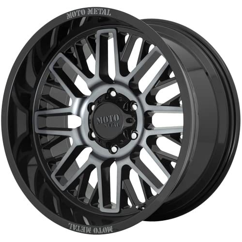 Moto Metal 20X10 MO802 G-BLK MCH GTCC -18MM - MO80221050418N 5X5.0