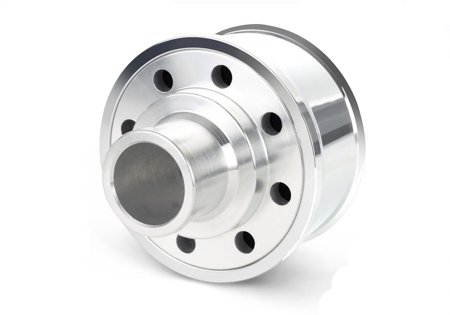 302-439 Ford Breather - Slant-Edge - Push-in - Round - 1-1/4 in Hole - Recessed Oval Logo - Aluminum - Chrome - Each