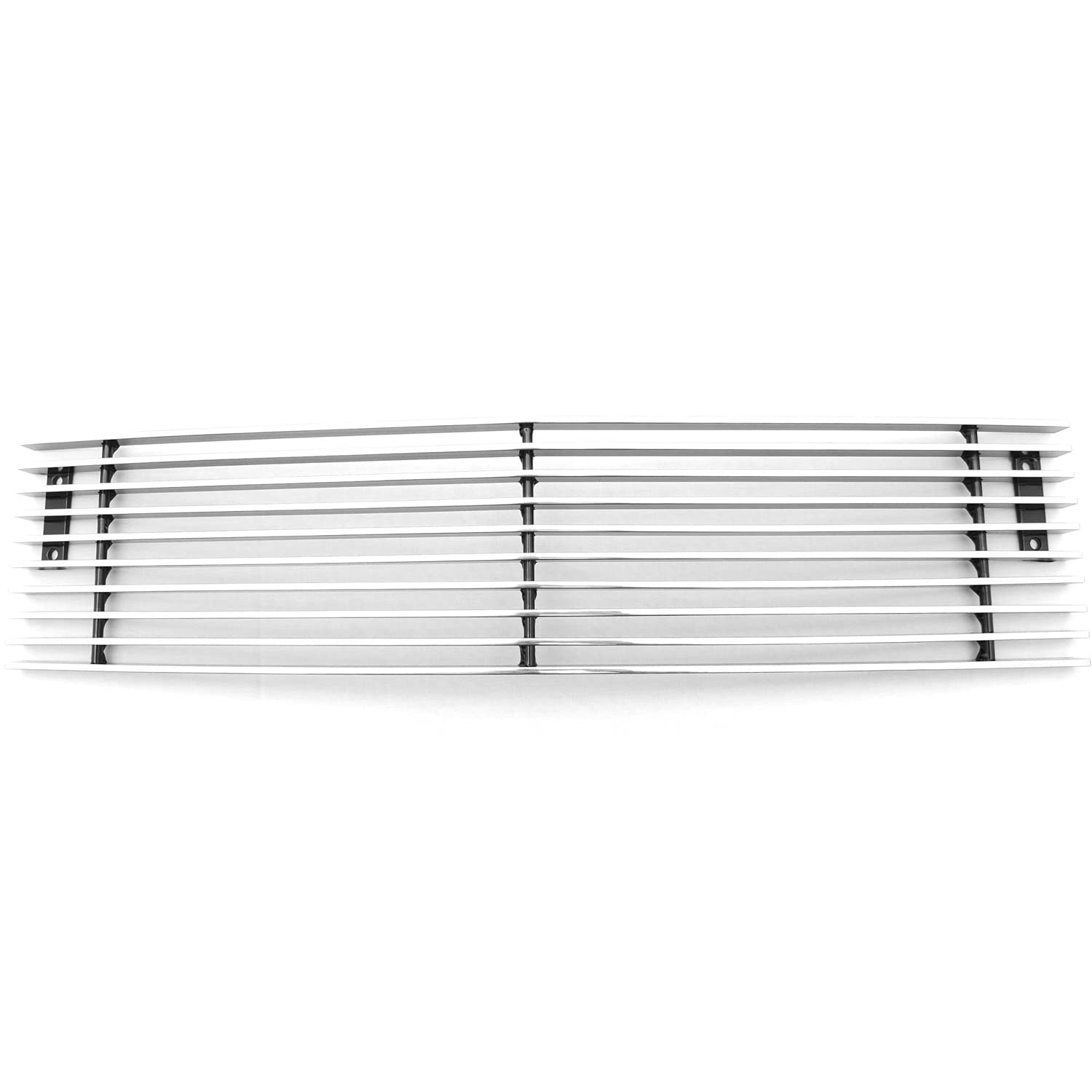 2015-2019 Silverado 2500 T-Rex Grilles, 2015-2017 3500 Billet Bumper Grille, Polished, 1 Pc, Overlay - PN #25122, Black