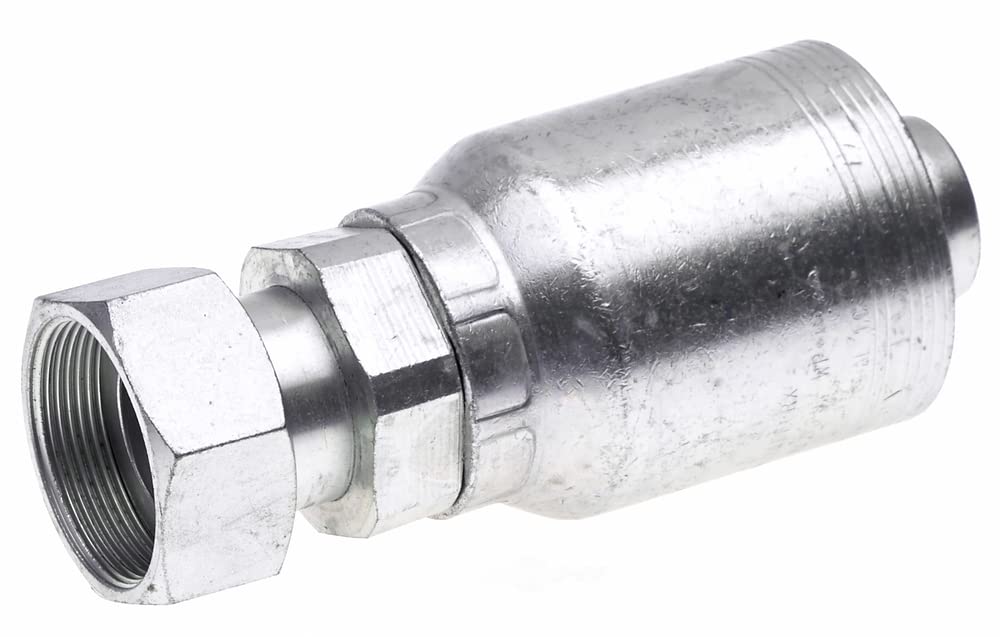 GlobalSpiral Series Gates 162-1500-2424 MAX Pressure Couplings, Female JIC, 37 Degree Flare Swivel, 1-1/2" ID