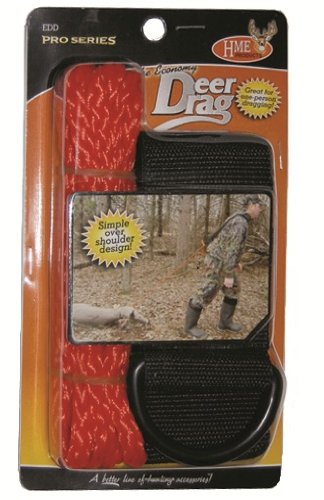 HME Game Hunting Economy Deer Drag Shoulder Strap Design with Rope for Dragging Adjustable Strap
