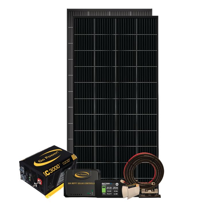 PowerTrak Go Power! 400-Watt Solar & Inverter/Charger System