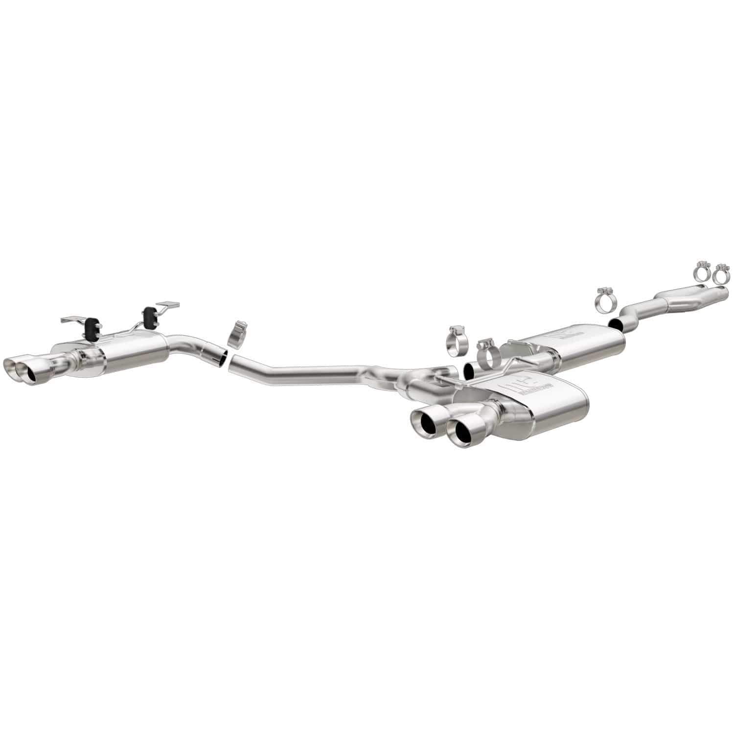 Performance MagnaFlow Exhaust System 16623: Cat-Back, Street Series, Compatible with 2005-2010 Chrysler 300