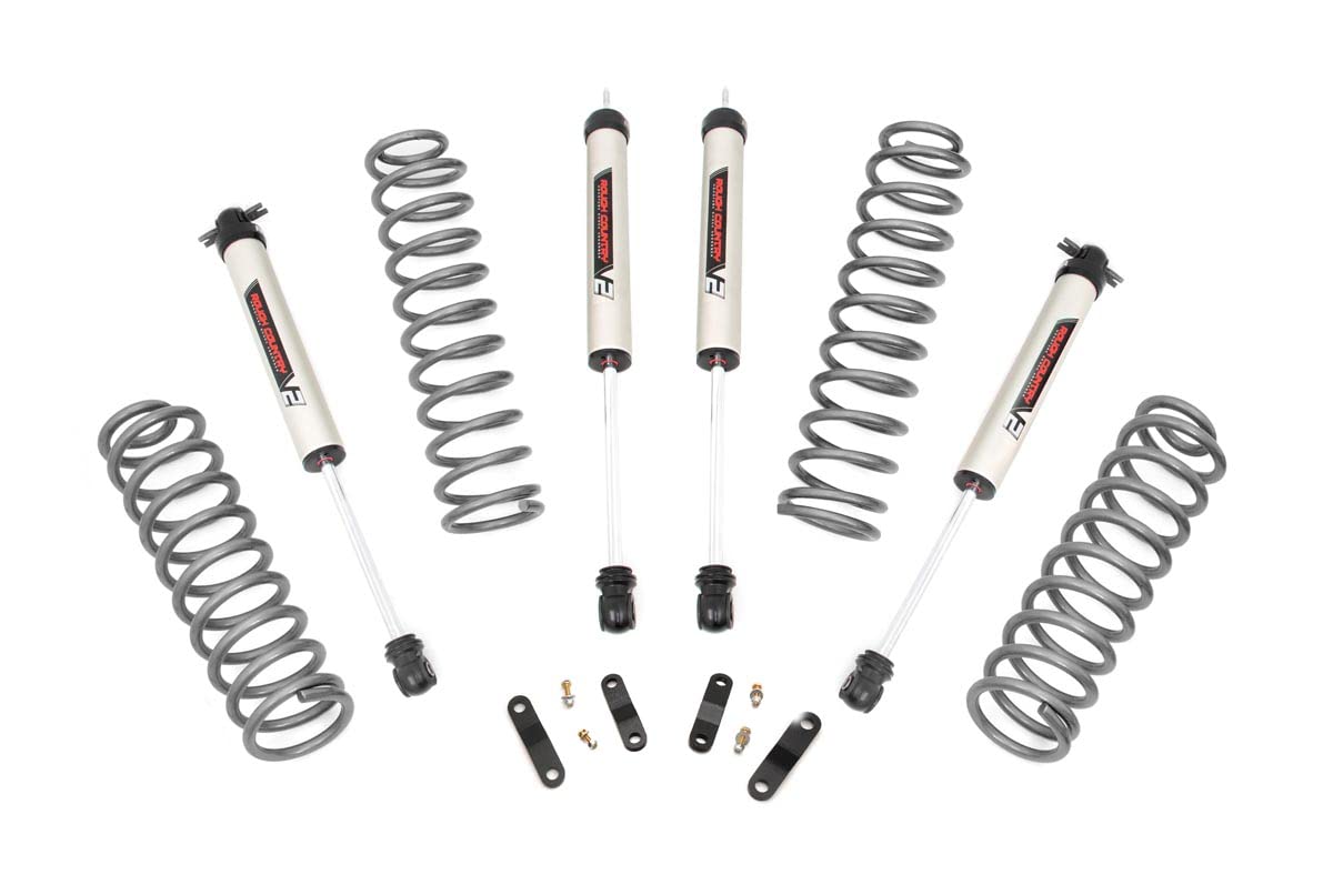 Rough Country 2.5" Lift Kit V2 for 2007-2018 Jeep Wrangler JK 2-Door - 67870