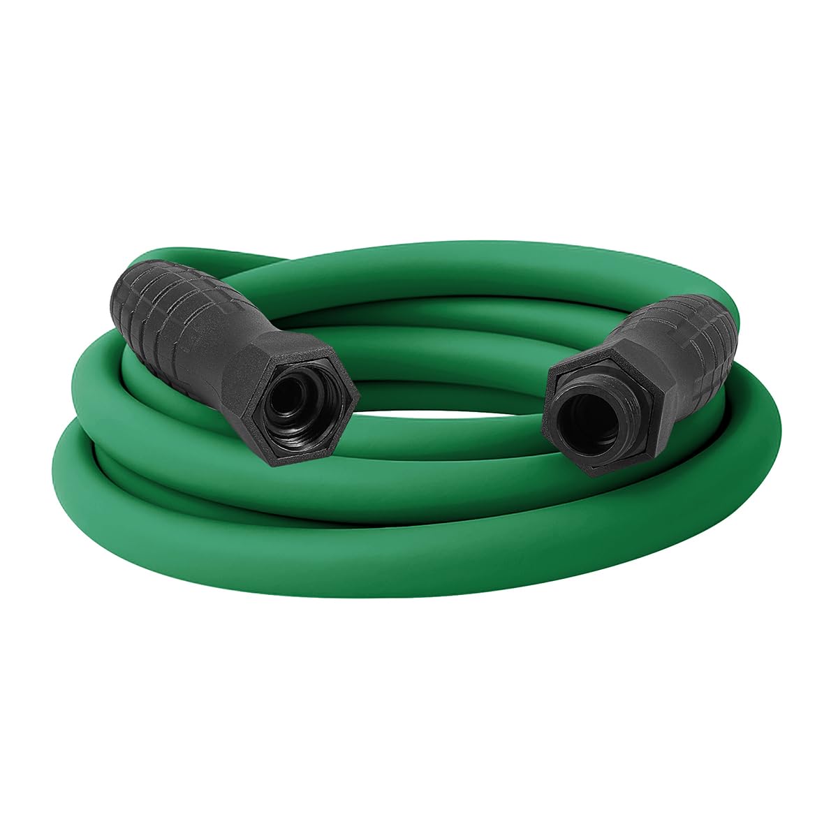 SwivelGrip Flexzilla Colors Garden Hose 5/8 in. x 10 ft., Lightweight All-Weather Water Hose, Durable and Flexible, Leak-Free Connections, Forest Green