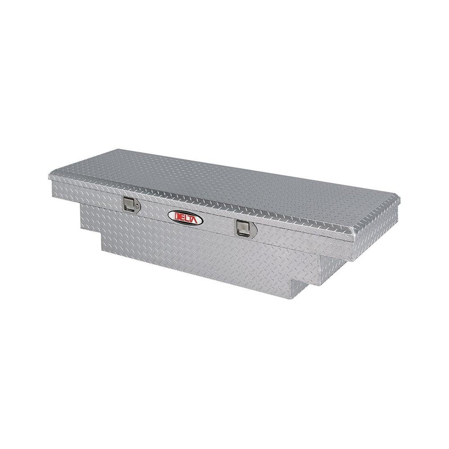 Mid Size Delta 1-304002 Black Aluminum Single Lid Crossover Truck Box