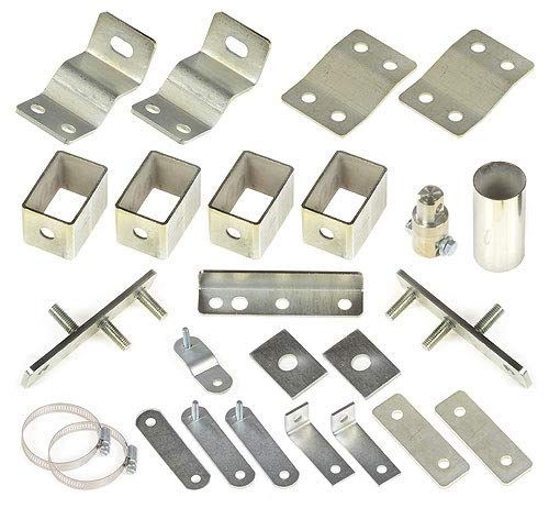 Chevy/GMC Silverado/Sierra 1500/2500 Gas 2WD and 4WD Std/Ext/Crew Cab (Non-HD) 3" Body Lift Kit, Performance Accessories fits 1999 to 2002, PA10053, Made in America