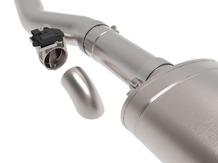 aFe Power 304 Stainless Steel Gemini XV Cat-Back Exhaust System w/Cut-Out Fit GM Silverado/Sierra 1500 19-22 V8-6.2L 49-34140