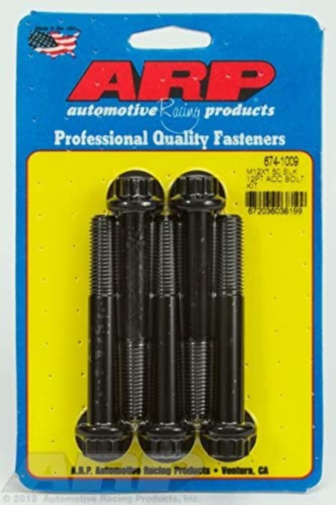 ARP Bolt, M12 x 1.50", Pack of 5 674-1009