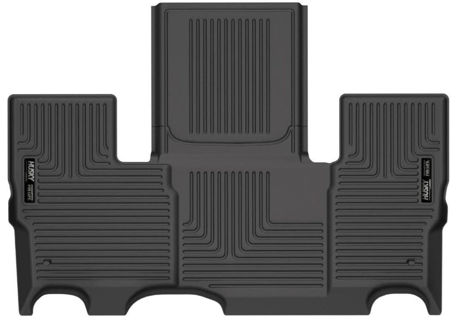 Weatherbeater Husky Liners Floor Mats | Fits 2022-2024 Jeep Grand Wagoneer w/2nd Row Bucket Seats | 3rd Row, 1-pc Black - 14181