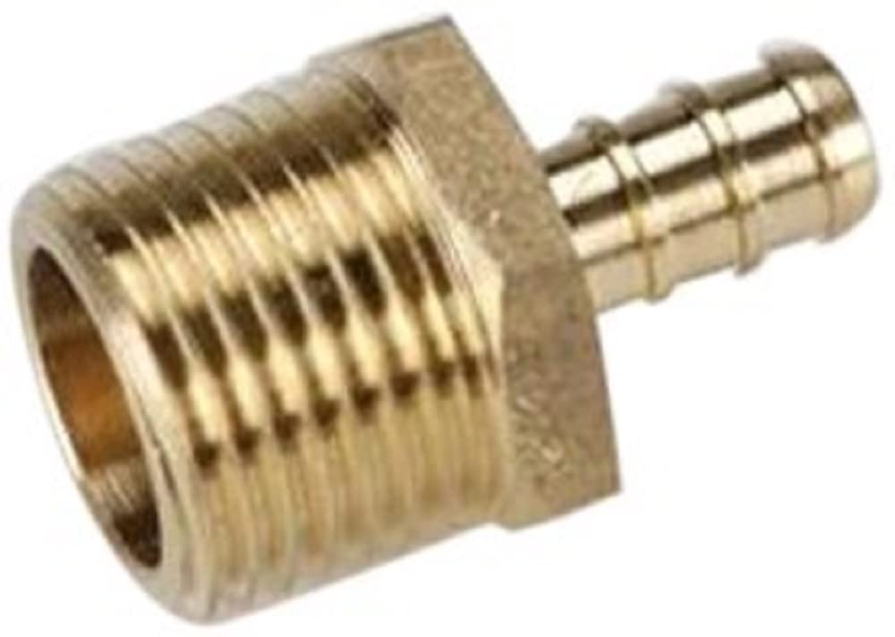 Metal BestPEX Male Adapter, 0.375" Size